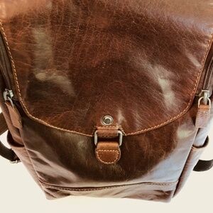 Jack Georges Convertible Backpack/Sling-bag Buffalo LEATHER